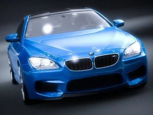 bmw m6 2013 3D Model