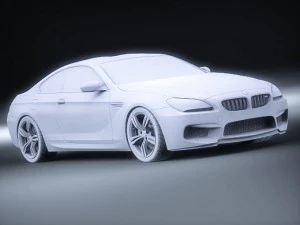 bmw m6 2013 3D Model