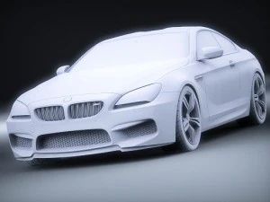 bmw m6 2013 3D Model