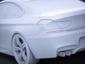 bmw m6 2013 3D Model