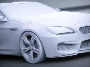 bmw m6 2013 3D Model