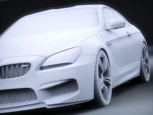bmw m6 2013 3D Model