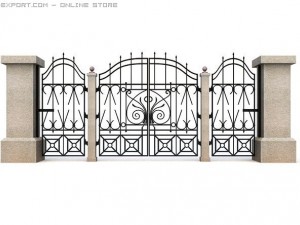 gate 3D 模型