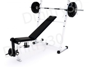 fitness home gym for regular sports training Modelo 3D