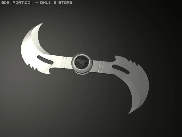glaive 3D Model .c4d .max .obj .3ds .fbx .stl .blend