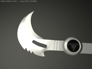 glaive Modelo 3D