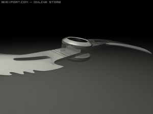 glaive Modelo 3D