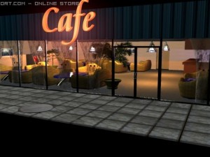 cafe 3D Model