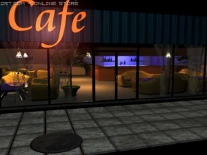 cafe 3D Model