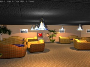 cafe 3D Model