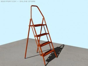 escabeau Modèle 3D