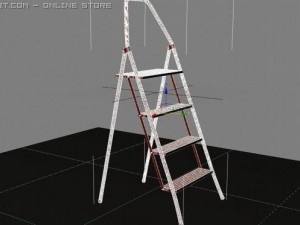 stepladder Modèle 3D
