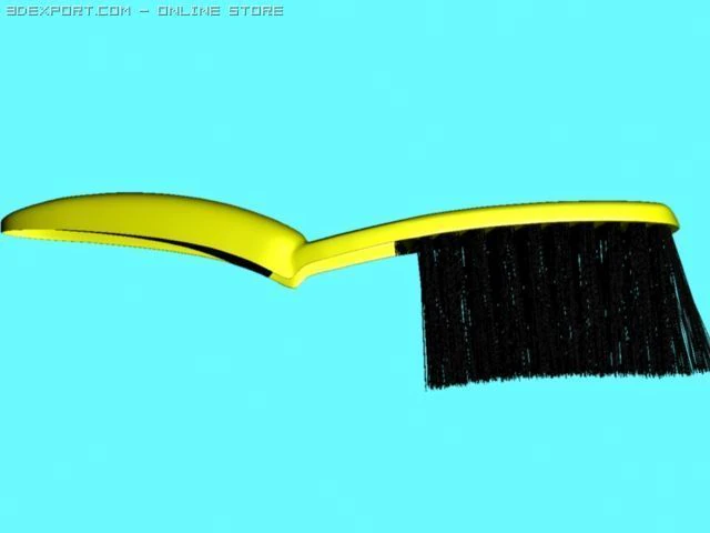brush 3D Model .c4d .max .obj .3ds .fbx .stl .blend