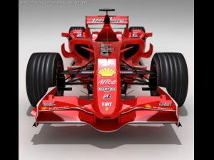 ferrari f1 2008 3D Model