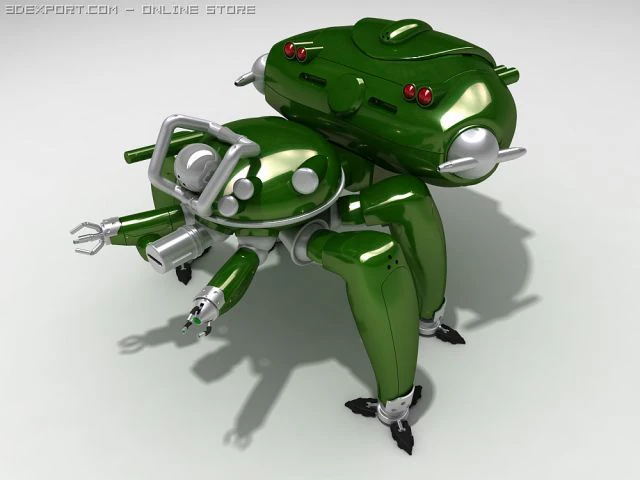 tachikoma 3D Model .c4d .max .obj .3ds .fbx .stl .blend