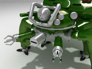 tachikoma Modelo 3D
