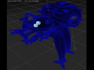 tachikoma Modelo 3D