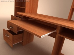 computer table Modelo 3D