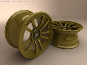 car rim Modelo 3D