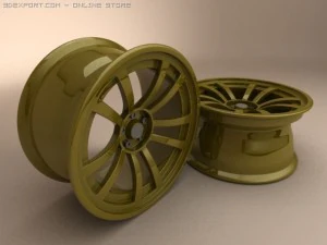 обод автомобиля 3D Модель