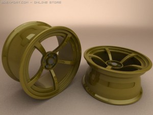 car rim Modelo 3D