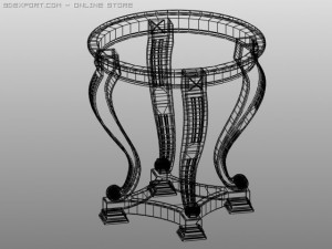 table 3D Model
