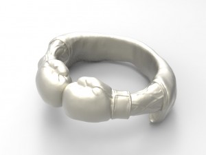 boxing glove ring Modèles 3D en vedette