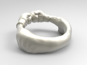 boxing glove ring 3D 프린트 모델