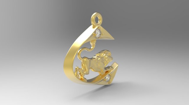 lion 3D Print Model .c4d .max .obj .3ds .fbx .stl .blend 