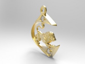 lion 3D Print Model