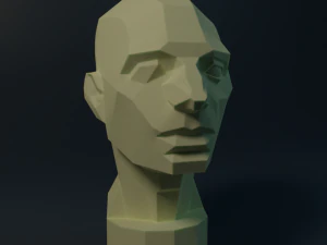Asaro-Kopf 3D Modell