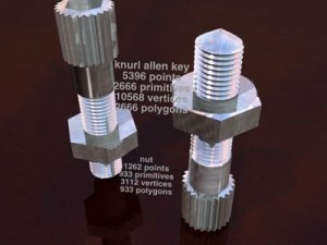 knurl allen key Modelo 3D