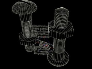 round head minus 3D 模型