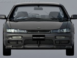 nissan 200 sx 3D मॉडल