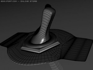 metal switch 3D Модель