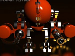 robot 3D Model
