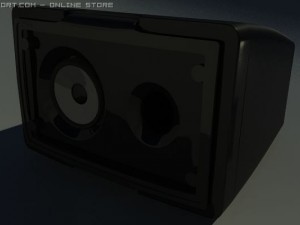 creative g500 speaker 3D Модель