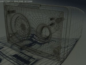 creative g500 speaker 3D Модель