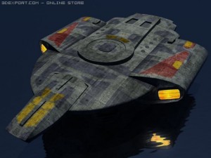 uss defiant 3D Model