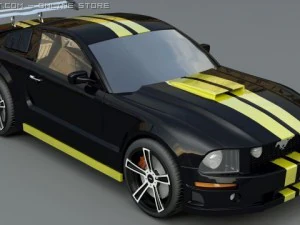 Mustang GT Tuning najlepsza cena w historii Model 3D