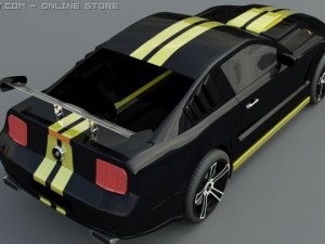 mustang gt tuning best price ever Modello 3D