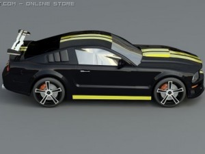 mustang gt tuning best price ever Modello 3D