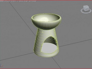 incense burner 2 3D Model
