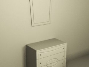 bedroom suite 3D-Modell