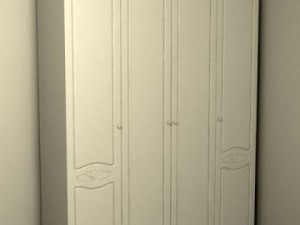 bedroom suite 3D-Modell