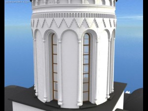 church pokrova na nerli 3D Модель