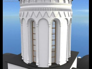 church pokrova na nerli 3D Model