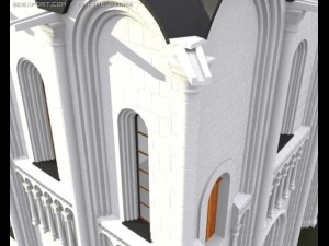 church pokrova na nerli 3D Модель