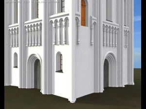 church pokrova na nerli 3D Model