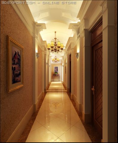 guodao Modello 3D .c4d .max .obj .3ds .fbx .stl .blend 